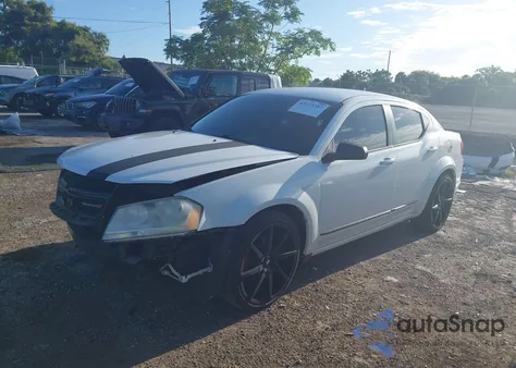2013 Dodge Avenger Se from USA, damaged, VIN 1C3CDZAB9DN642624